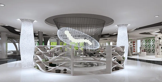 展廳設(shè)計(jì) ， 展廳 ，鑫時(shí)空