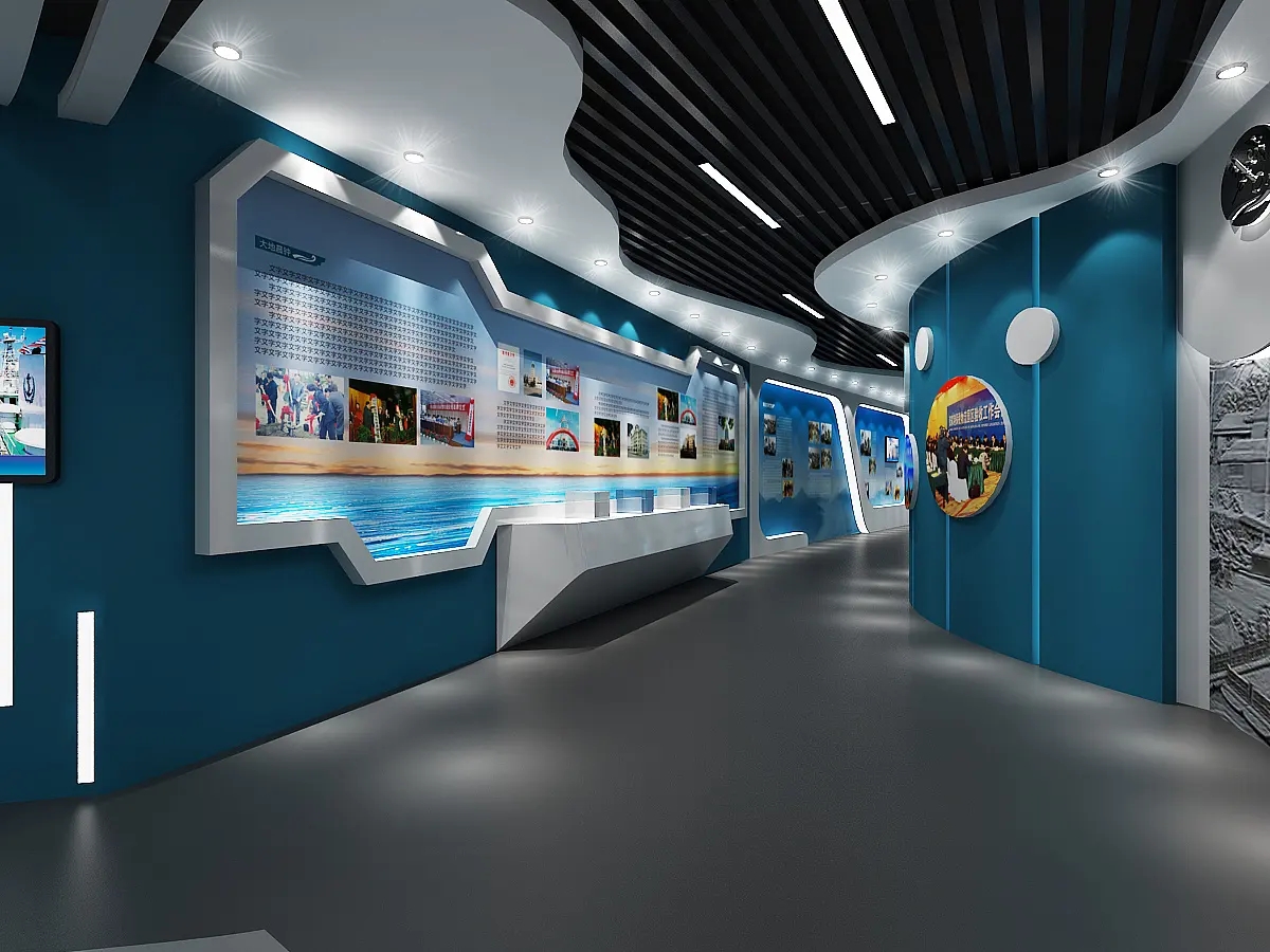 展廳設(shè)計(jì) ，展廳 ，鑫時(shí)空